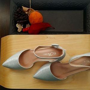 Forever Festive Women Silver Shoes
